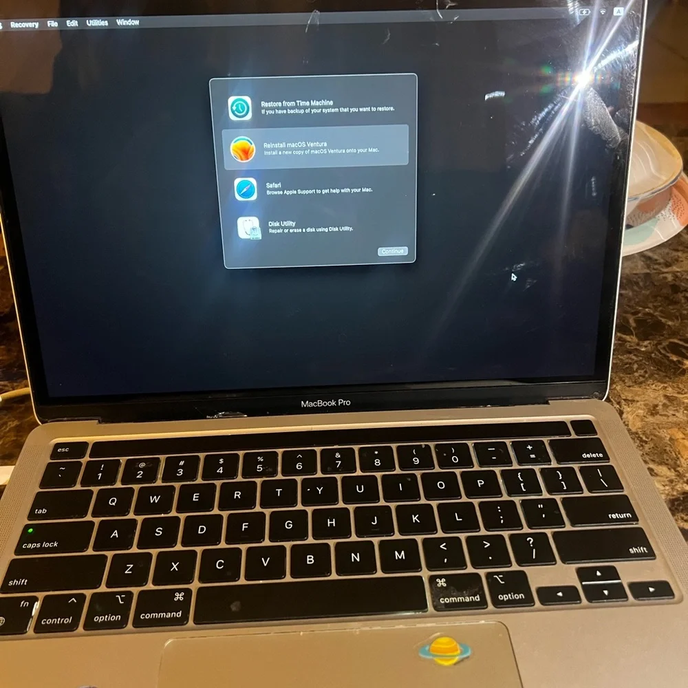 Apple Silver MacBook Pro 13 2020 Sleek Design Thin Profile